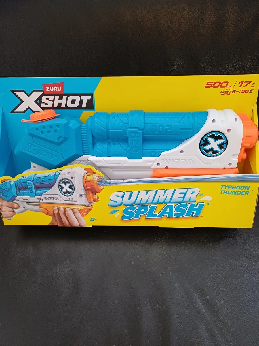 xshot blaster typhoon thunder fra ZURU i Blå – produktbillede