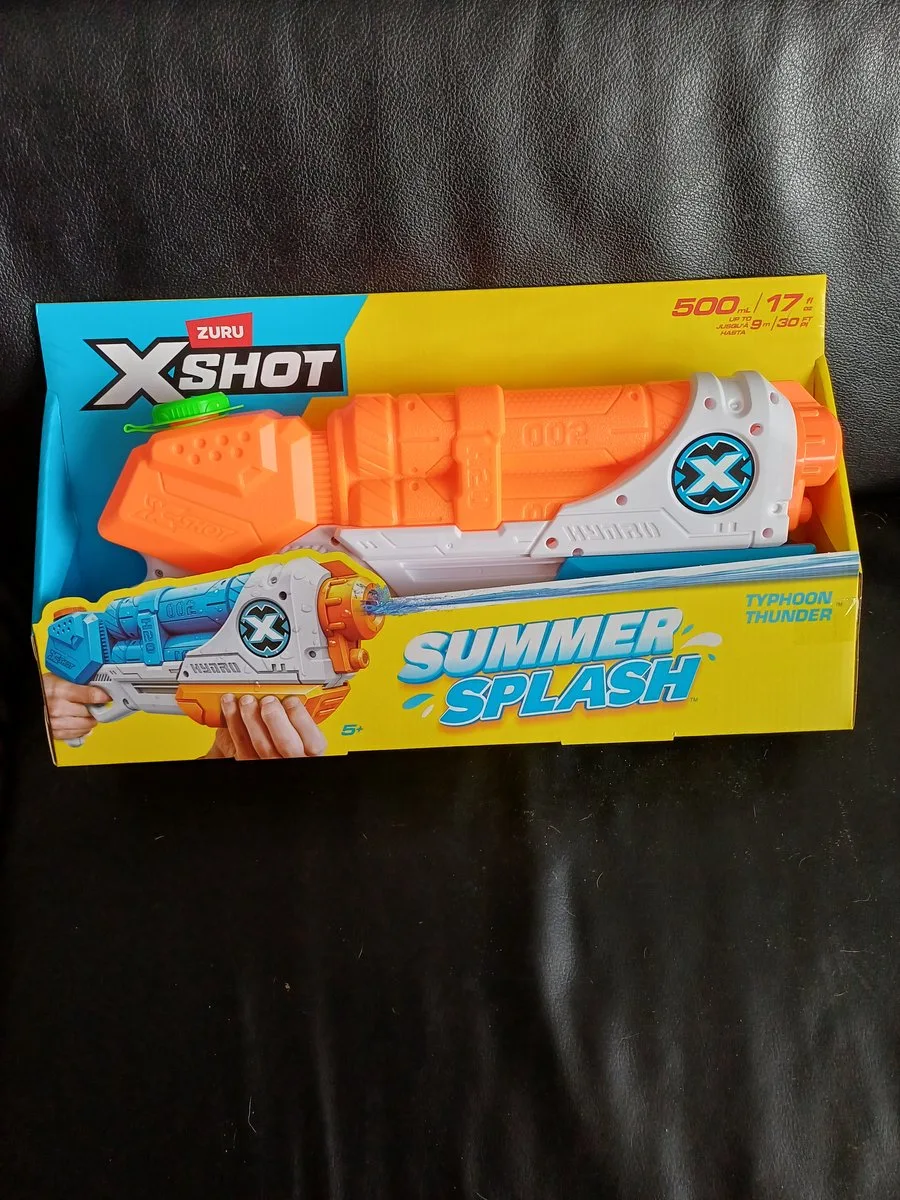 xshot blaster typhoon thunder de ZURU en Orange – photo du produit