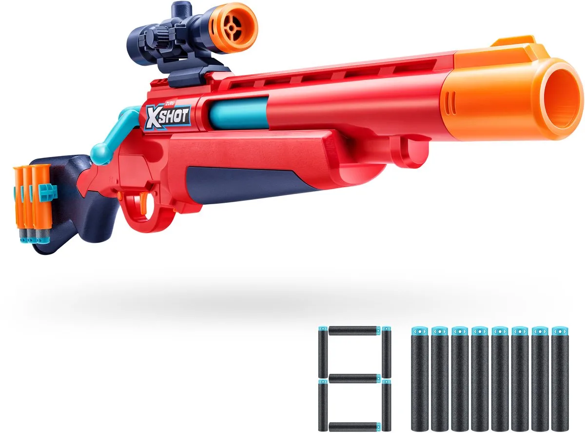 X-shot Bolt Blaster fra ZURU i Flerfarvet – produktbillede