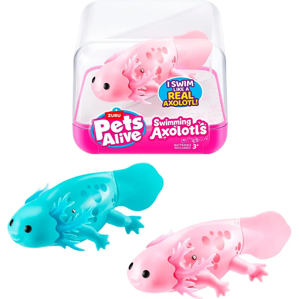 Schwimmender Axolotl 9556uq1 Teddybär von ZURU – Produktfoto